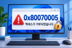 0x80070005 오류 해결 썸네일