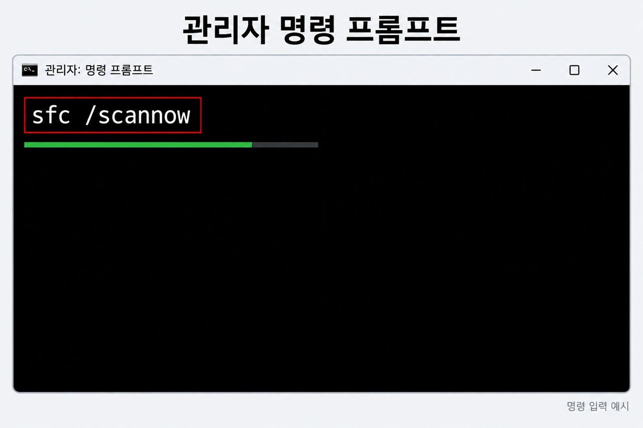 관리자 명령 프롬프트